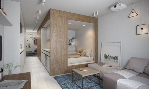 can ho mini thiet ke hien dai