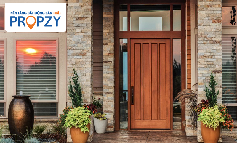 Hướng cửa trước theo phong thủy