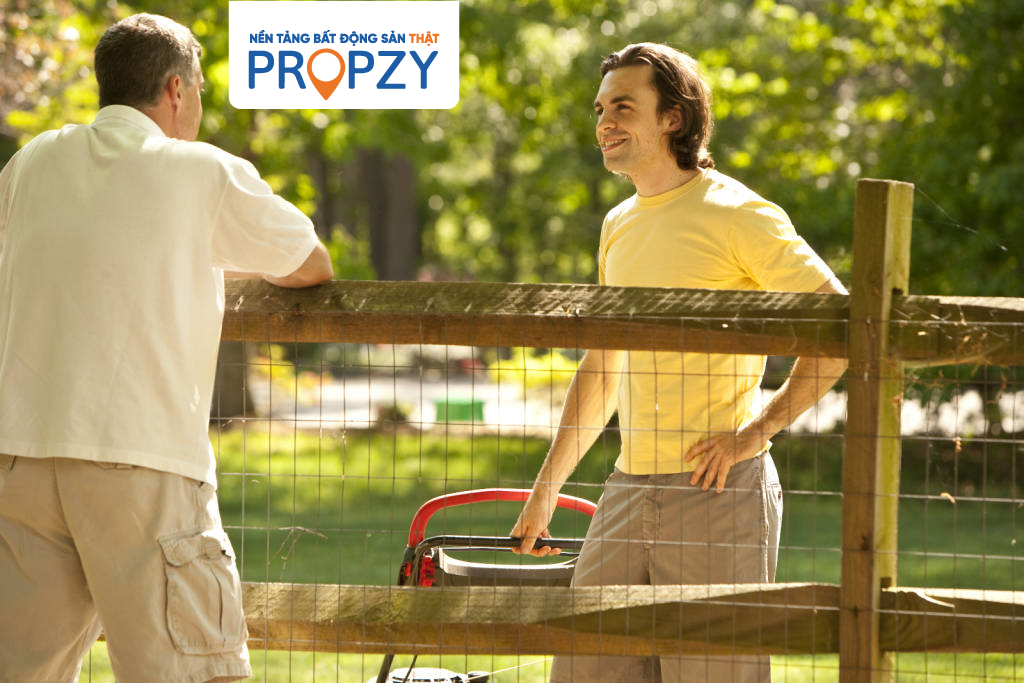 Tranh chấp ranh giới giáp ranh đất với hàng xóm