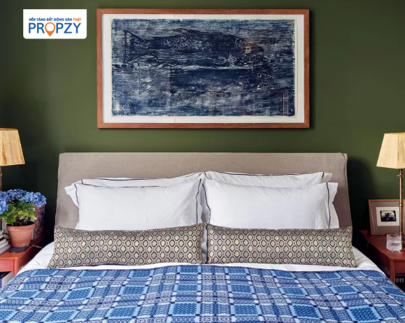 thiên nhiên với màu xanh lá cây