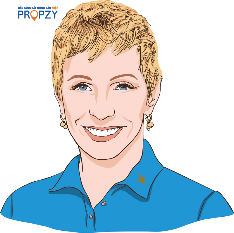 Barbara Corcoran, người sáng lập The Corcoran Group, giám khảo trên “Shark Tank”, New York.