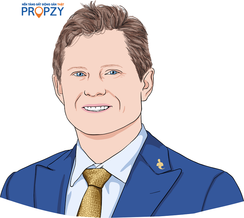 Daniel Lesniak, người sáng lập Orange Line Living