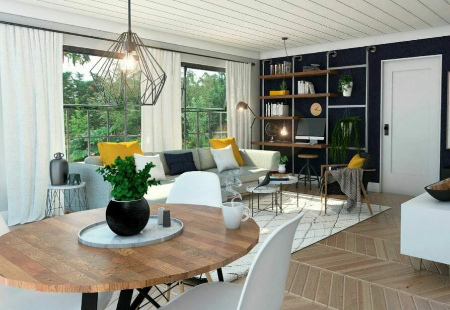 Phòng khách căn hộ