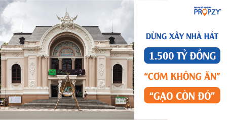Dừng xây nhà hát 1.500 tỷ đồng: “Cơm không ăn, gạo còn đó”