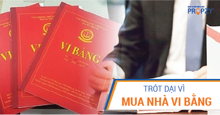 Trót dại vì mua nhà vi bằng