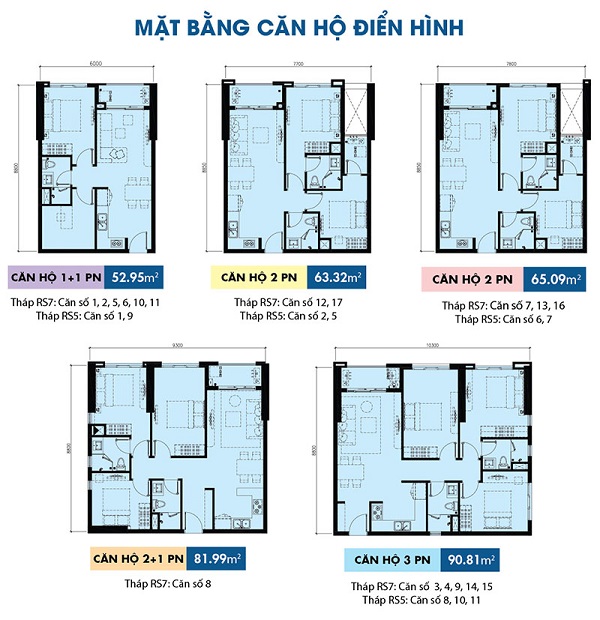Mặt bằng dự án Richstar Tân Phú Novaland