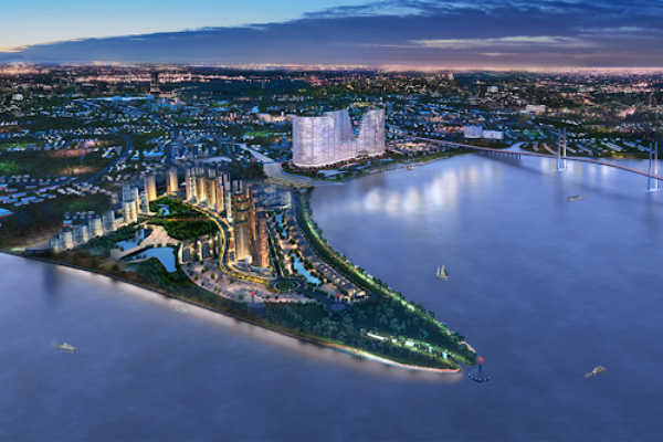 khu do thi Saigon Peninsula tai khu Nam Sai Gon co vi tri doc dao