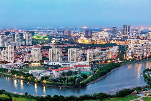 khu do thi Phu My Hung noi bat tai khu Nam Sai Gon