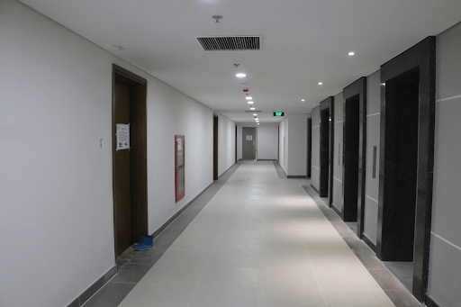 kiem tra hanh lang khi nhan ban giao can ho chung cu