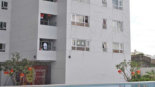 Chất lượng nhà chung cư cũ thường bị xuống cấp