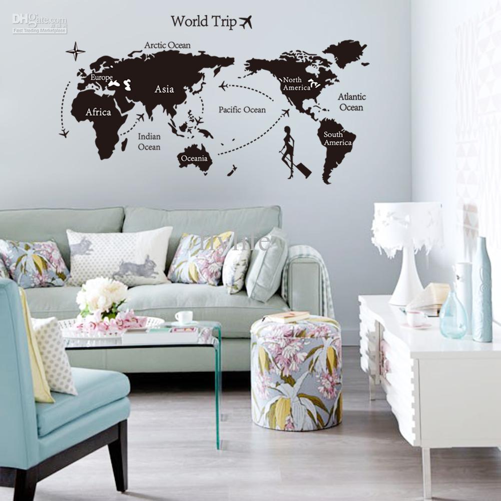 large-black-world-map-wall-decals-and-decor