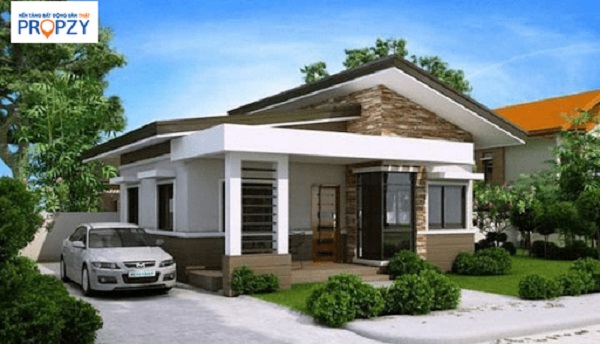 Nhà phố cấp 3 tiện nghi