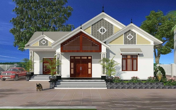 Đây là hình dạng mái nhà phổ biến nhất hiện nay