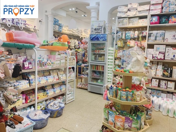 Thử sức kinh doanh khi mở cửa hàng mẹ và bé ở gần chợ