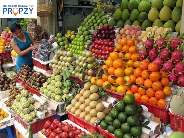 Kinh doanh cửa hàng trái cây gần chợ sẽ mang lại cho nguồn thu nhập cao