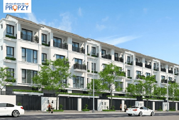 Nhà phố xây sẵn liền kề 