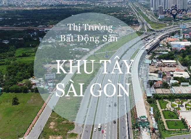 Thị trường nhà đất nóng hổi tại khu Tây Sài Gòn