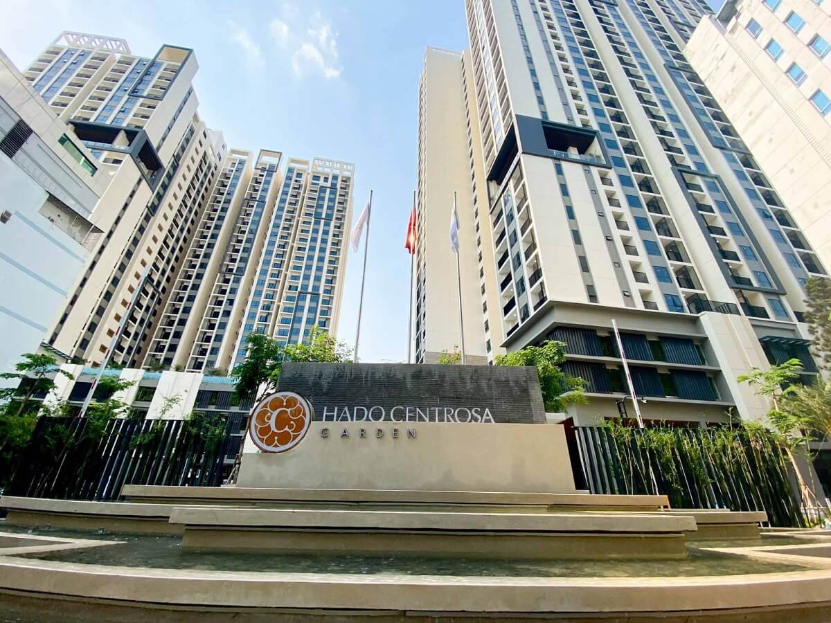 Chung cư Hà Đô Centrosa có nhà giữ xe tại tầng 2 3 4