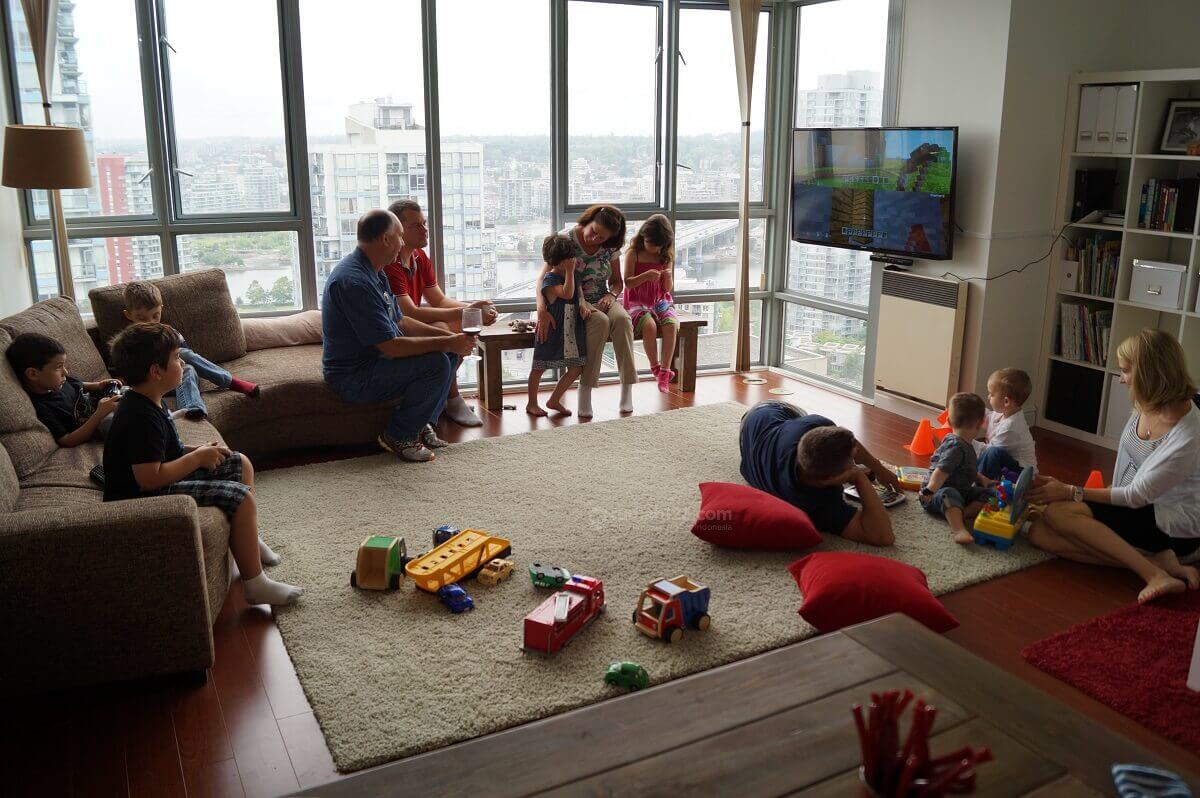 Ở chung cư nếu đông con cần thêm không gian