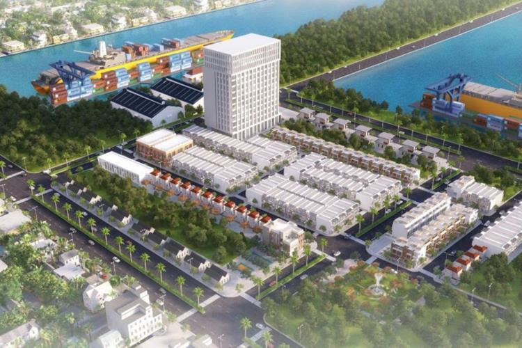 Phối cảnh dự án đất nền Phú Mỹ Central Port Bà Rịa