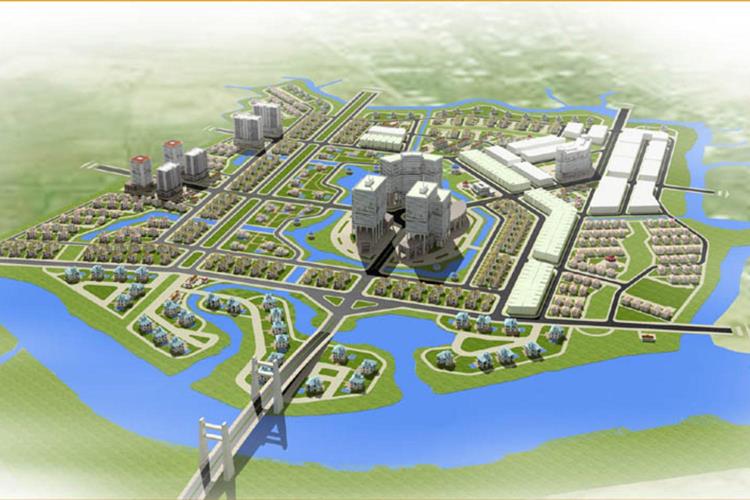 Phối cảnh khu đô thị The Green Village Bình Chánh