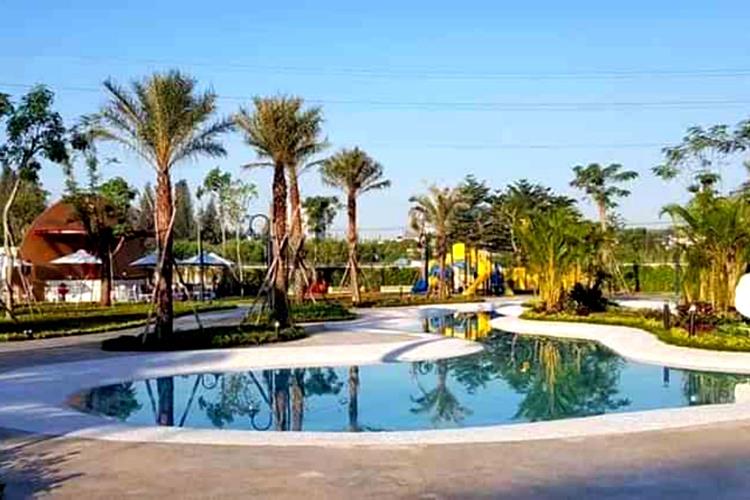 Phố đi bộ dự án The Green Village 