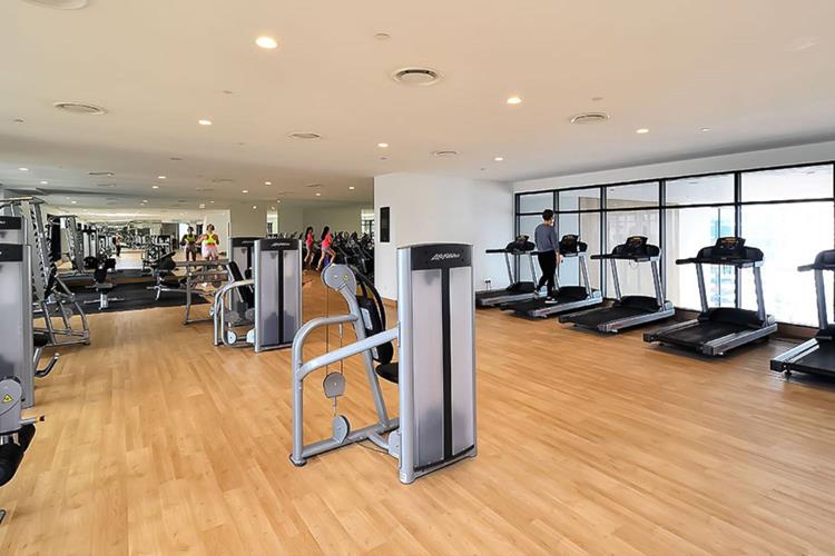 Phòng gym dự án căn hộ De 1st Quantum Huế