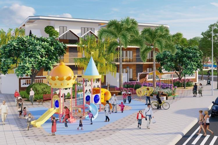 Tiện ích dự án đất nền Lavender Central Mall Bình Dương