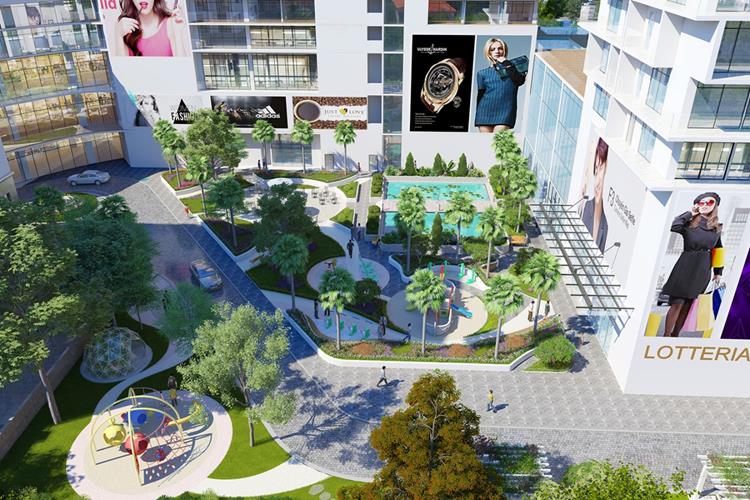 Công viên dự án căn hộ khách sạn CSJ Tower Vũng Tàu
