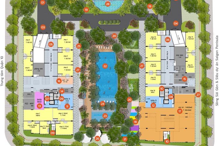 Tiện ích nội khu dự án căn hộ Lux Star Quận 7