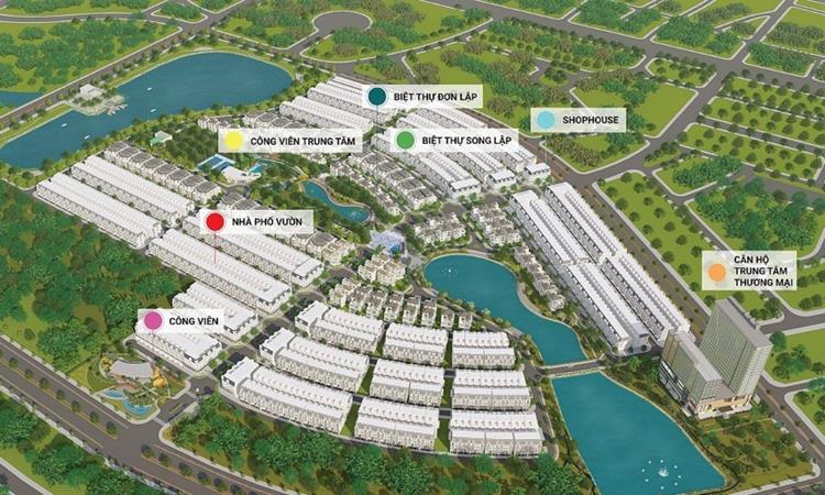 Mặt bàng phân lô dự án khu đô thị La Vida Residences 