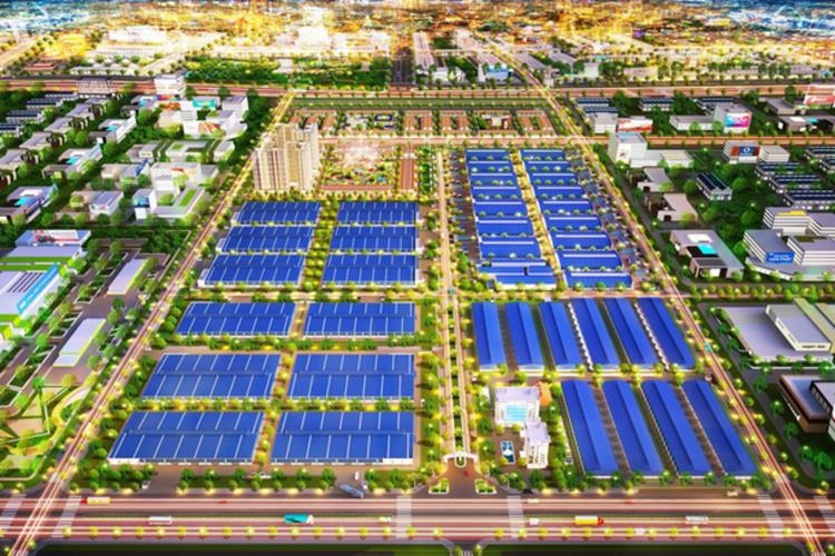 Phối cảnh dự án Khu công nghiệp Phú Tân Bình Dương
