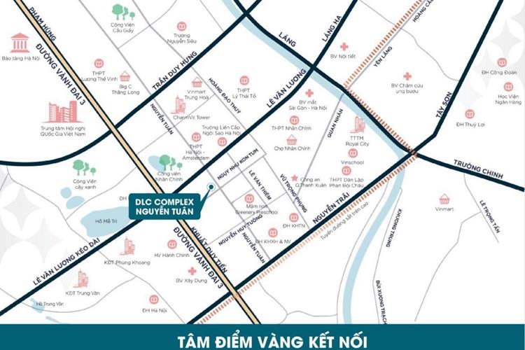 Vị trí dự án căn hộ Harmony Square Hà Nội