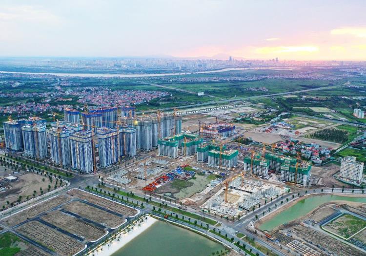 Tiến độ dự án Vinhomes Ocean Park Gia Lâm tháng 4/2020 