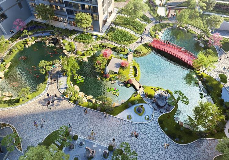 Công viên dự án Vinhomes Ocean Park Gia Lâm