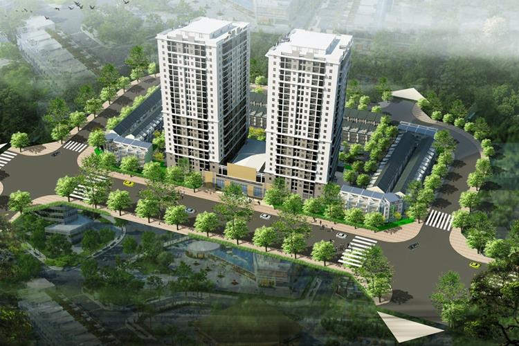 Phối cảnh chung cư HC Golden City 319 Bồ Đề