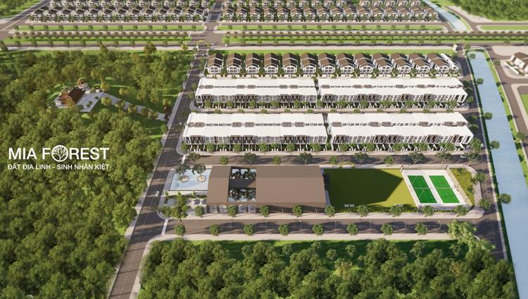 Phối cảnh dự án khu đô thị Mia Forest Bắc Sơn