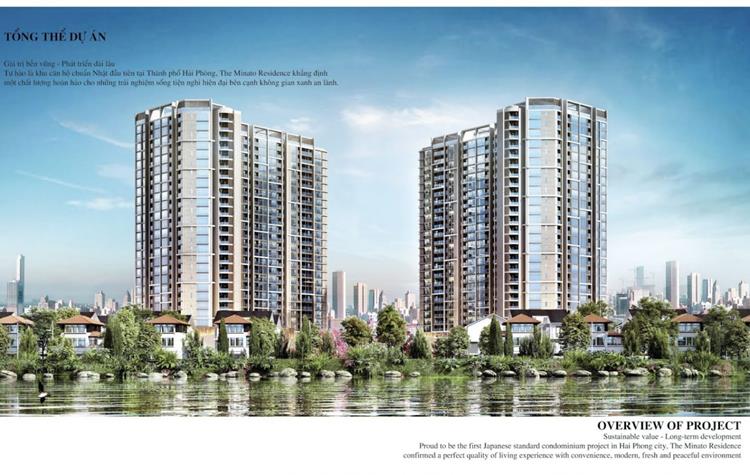 Phối cảnh dự án căn hộ The Minato Residence Hải Phòng