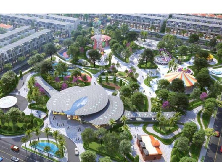 Công viên trung tâm dự án The Standard Tân Uyên