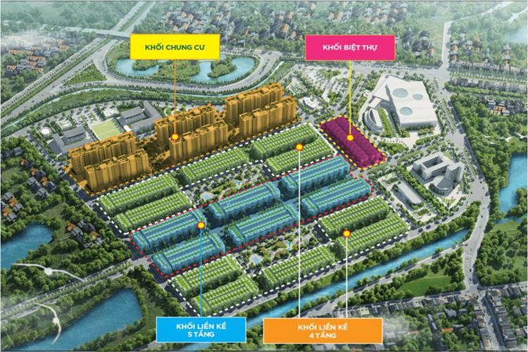 Mặt bằng điển hình dự án Him Lam Green Park 