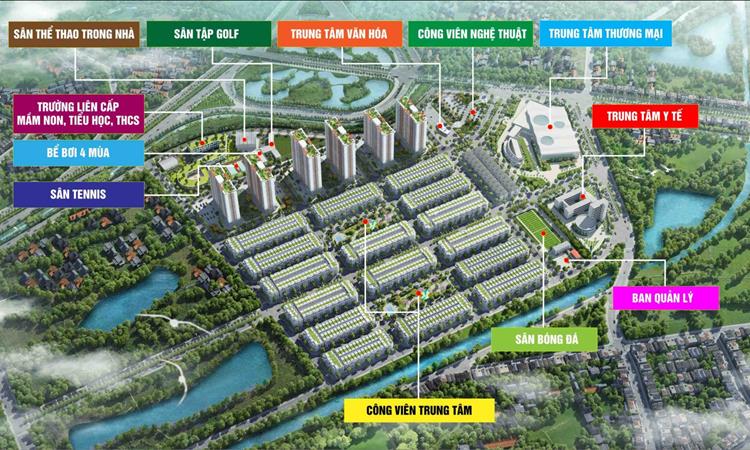 Tiện ích dự án Him Lam Green Park Đại Phúc Bắc Ninh 