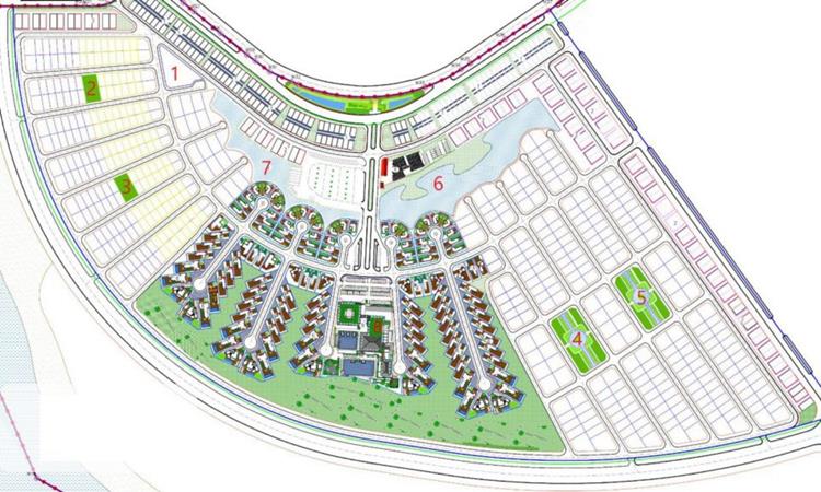 Mặt bằng phân lô dự án Sun Grand City Feria Hạ Long