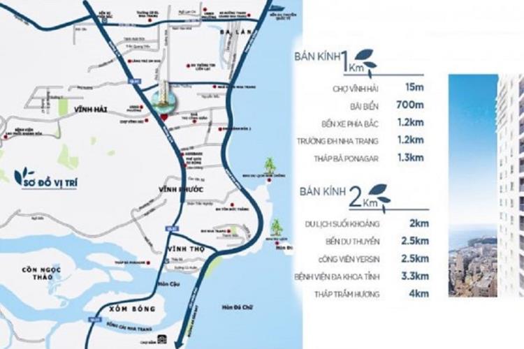 Vị trí dự án căn hộ Belle Hill Nha Trang