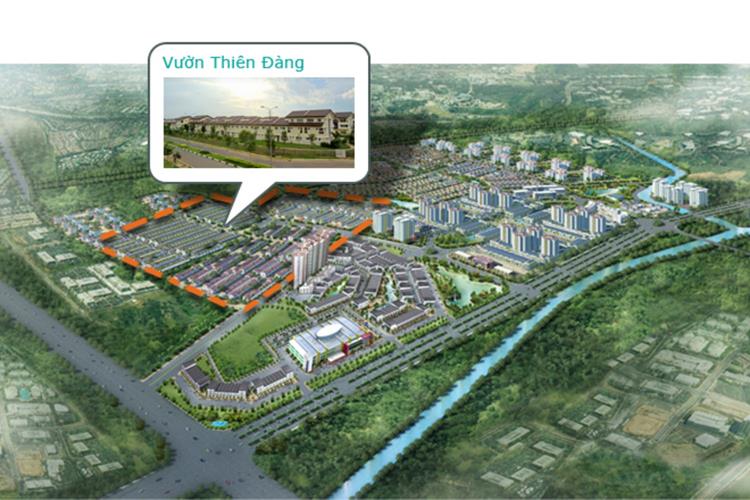 Phối cảnh Nhà phố tại Khu Vườn Thiên Đàng
