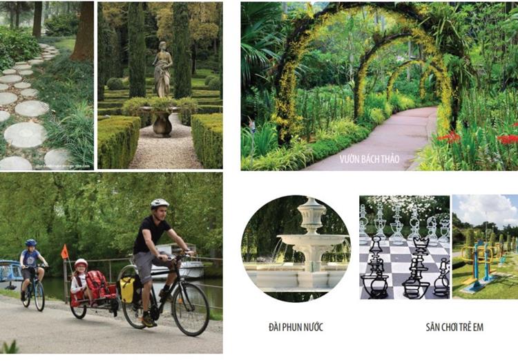 Tiện ích nội khu dự án Royal Riverside Dương Đông 