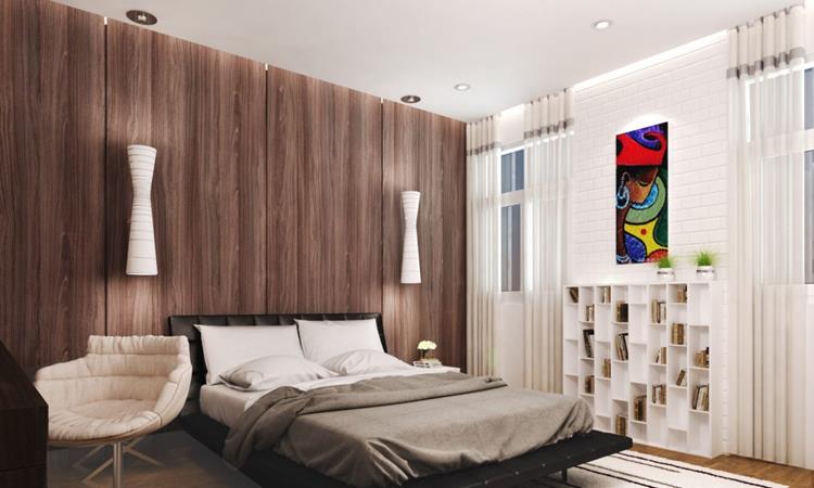 Thiết kế phòng ngủ tại căn hộ The Aston Nha Trang