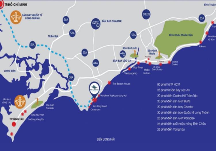 Vị trí dự án căn hộ The Apus 