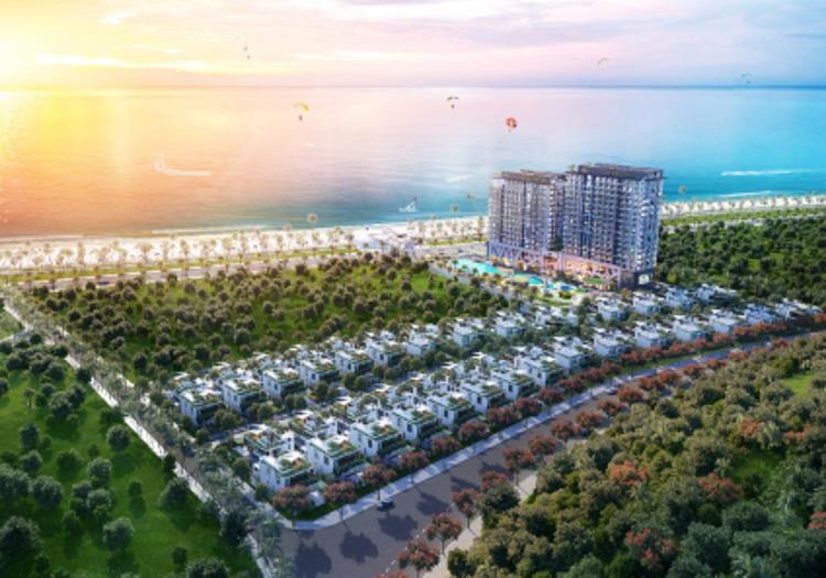 Phối cảnh dự án căn hộ biệt thự The Apus