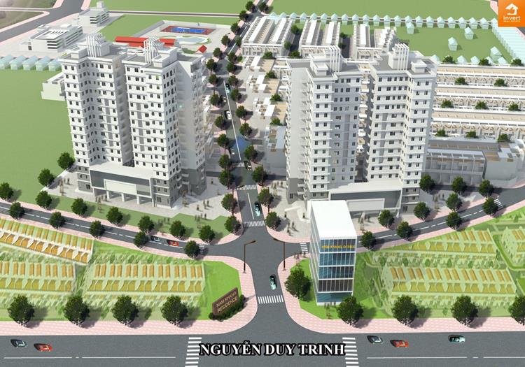 Cổng dự án đất nền Nam Khang Residence tại Quận 9