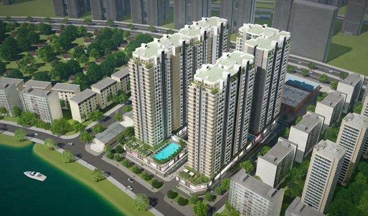 Phối cảnh dự án căn hộ LDG River Thủ Đức